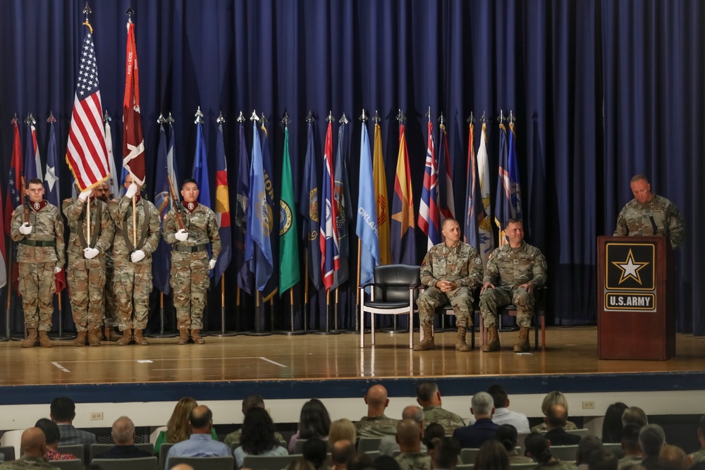 BACH Conducts Change of Command Ceremony