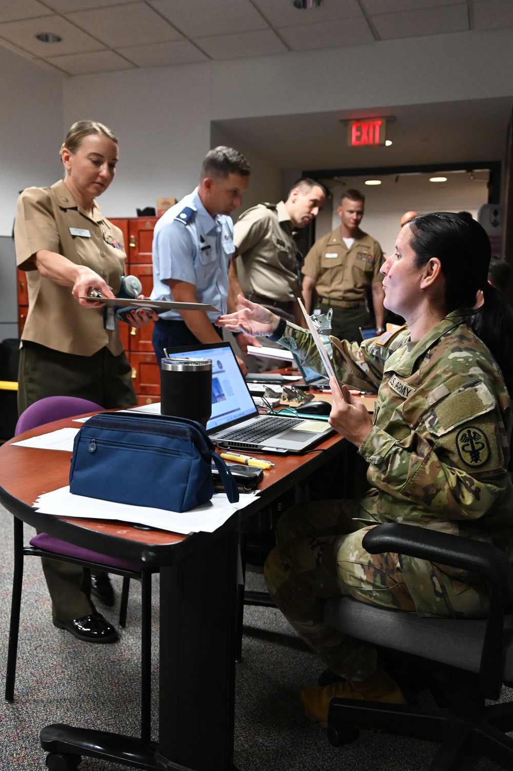 NDU rodeo medical inprocessing