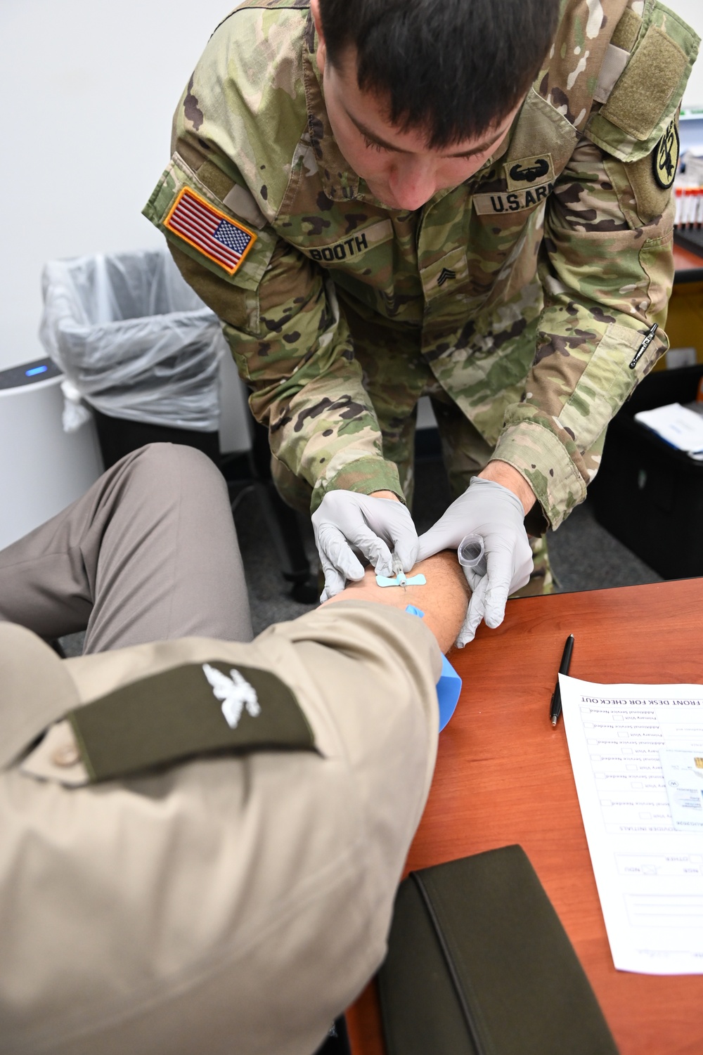 NDU rodeo medical inprocessing