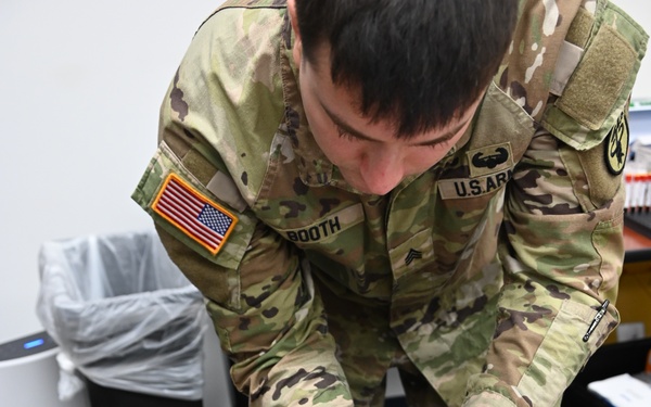 NDU rodeo medical inprocessing