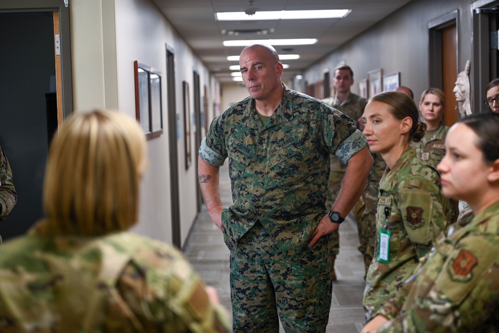 U.S. Strategic Command, Command Senior Enlisted Leader visits Ellsworth Air Force Base
