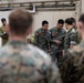 U.S. Marines with 1st Recon Bn., partner forces attend operations order brief