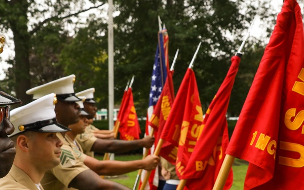 Marine recruiting commander passes on responsibility of Northeast US
