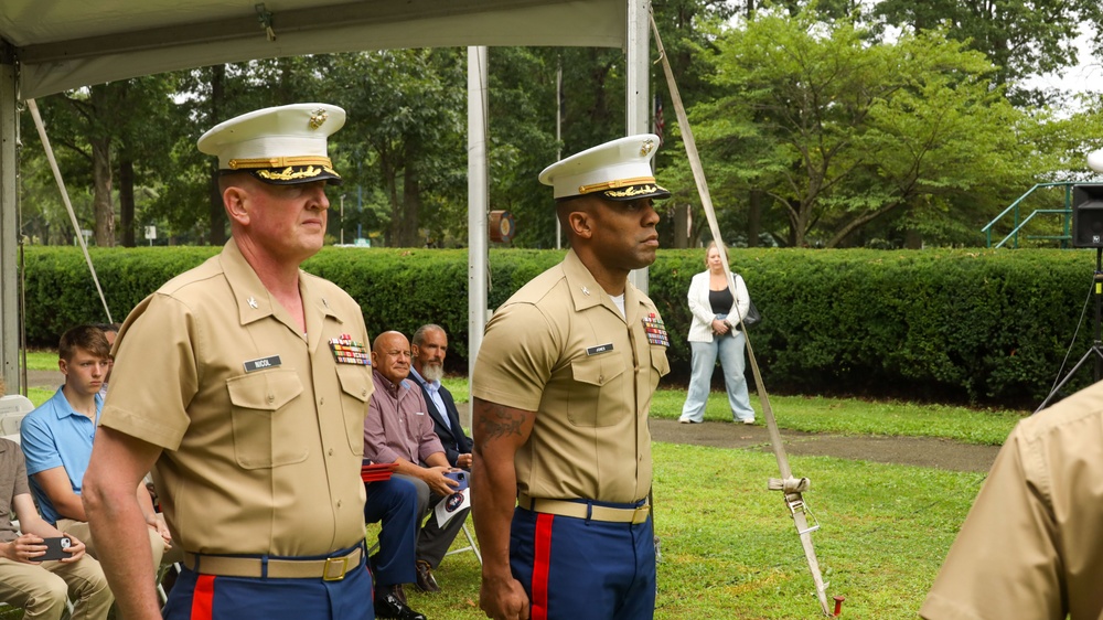 Marine recruiting commander passes on responsibility of Northeast US