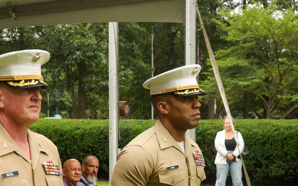 Marine recruiting commander passes on responsibility of Northeast US