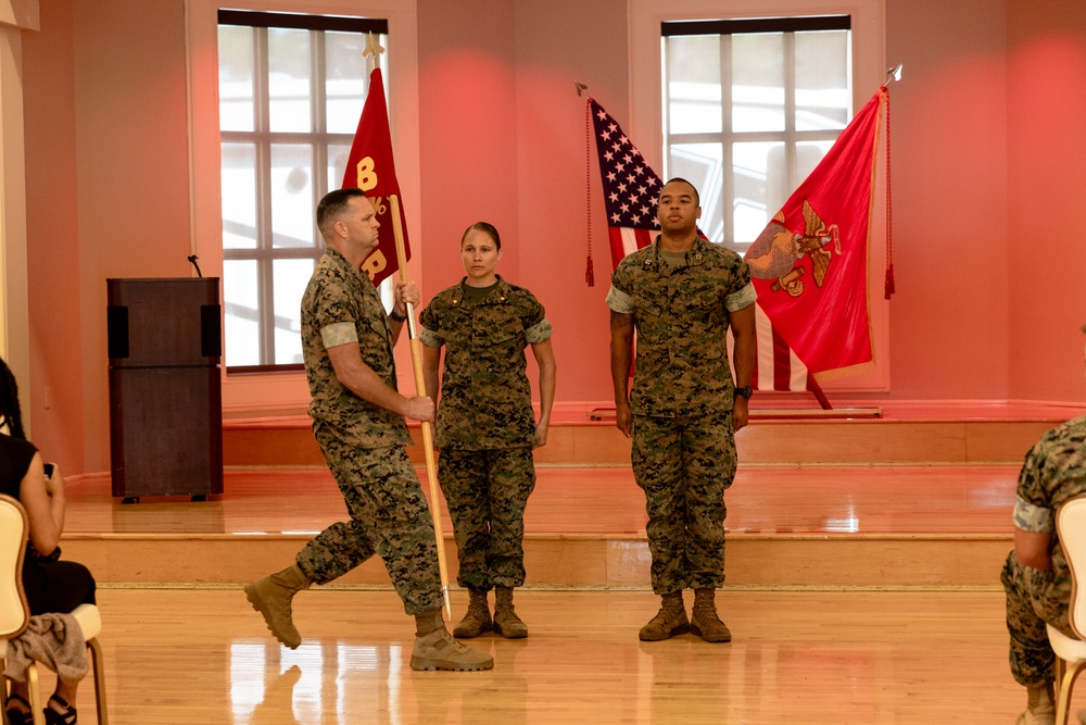 Bravo Company Change of Command Ceremony