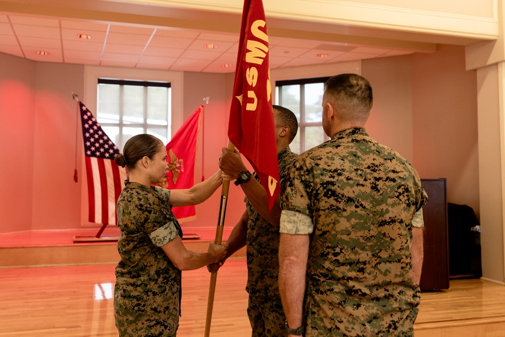 Bravo Company Change of Command Ceremony