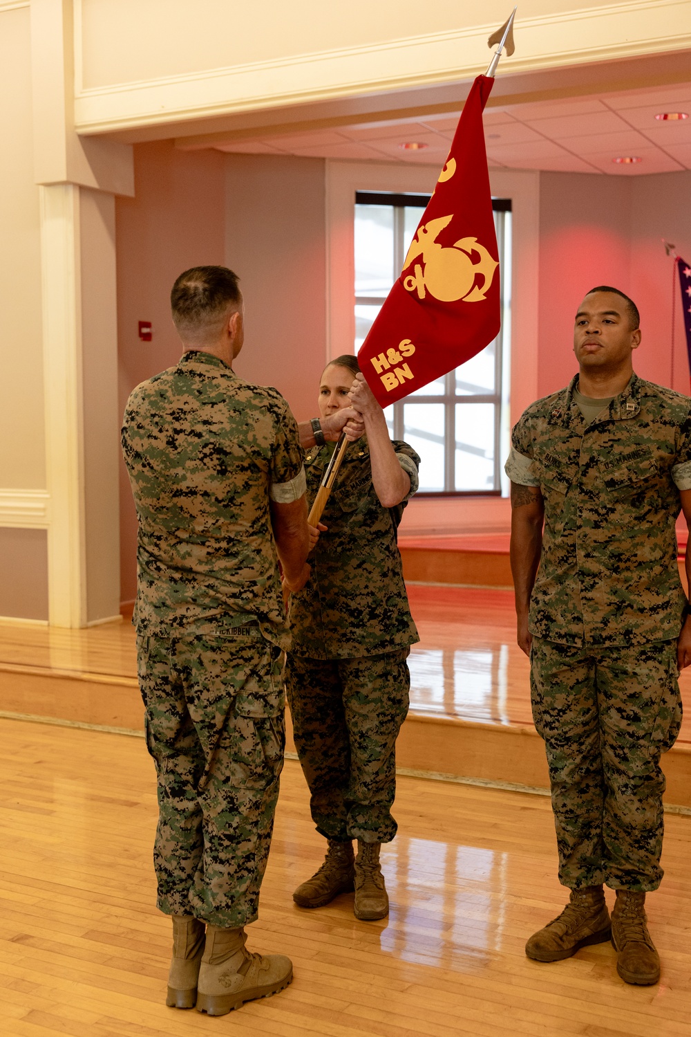 Bravo Company Change of Command Ceremony