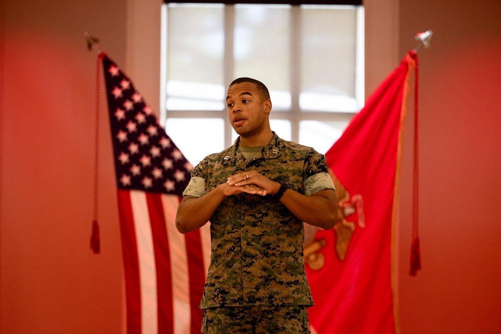 Bravo Company Change of Command Ceremony