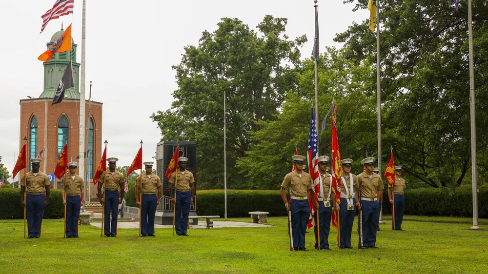 Marine recruiting commander passes on responsibility of Northeast US
