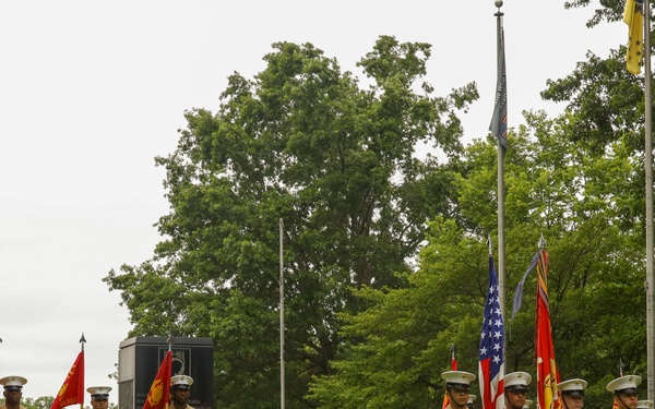 Marine recruiting commander passes on responsibility of Northeast US