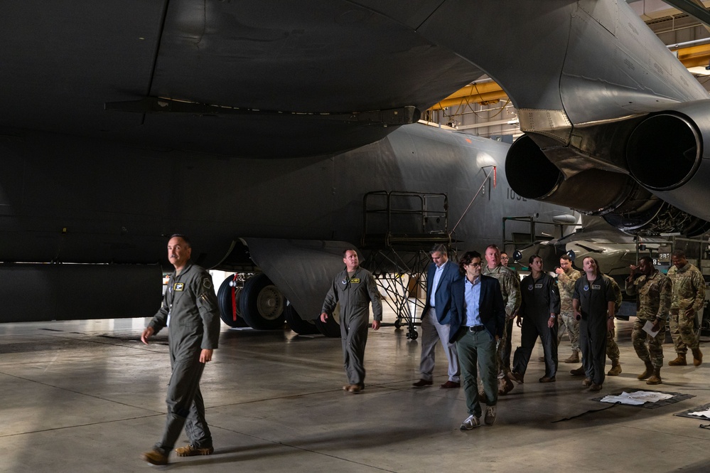 Staffdel Visits Minot AFB