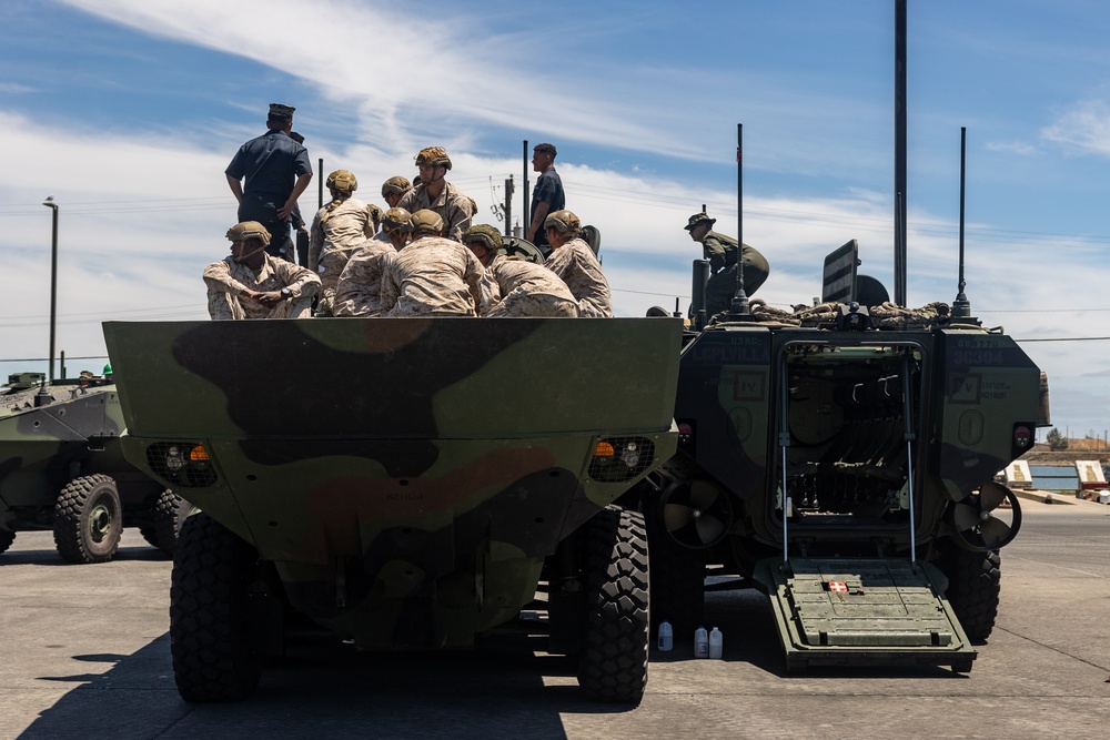 U.S. Marines take part in the Water Integration Training Program