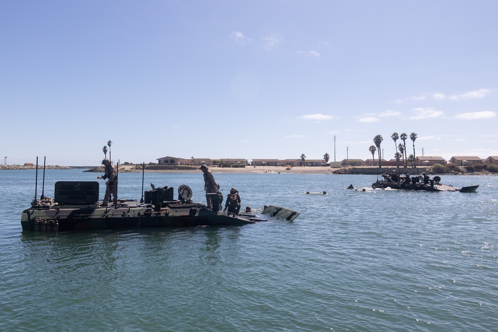 U.S. Marines take part in the Water Integration Training Program