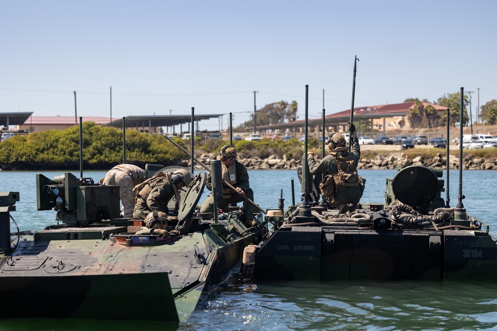 U.S. Marines take part in the Water Integration Training Program