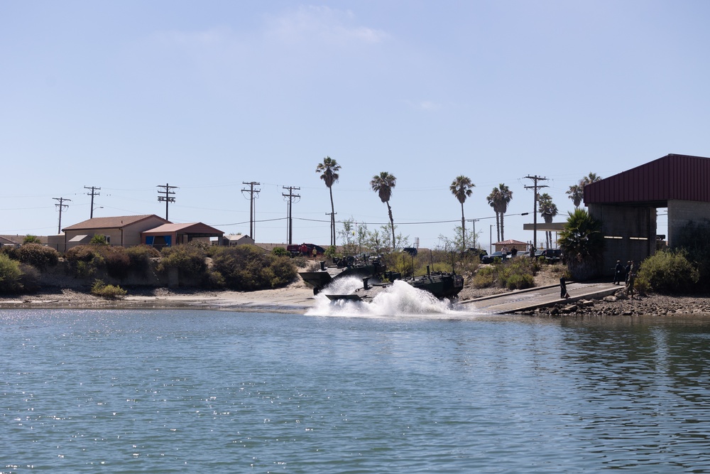 U.S. Marines take part in the Water Integration Training Program