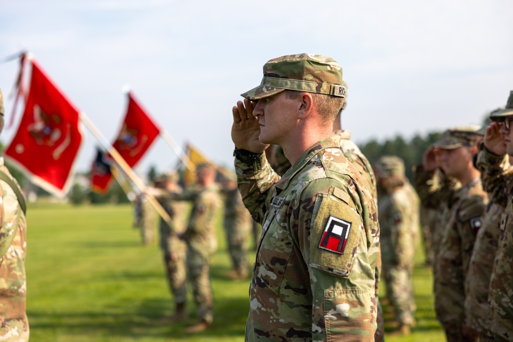 Saluting the Flag