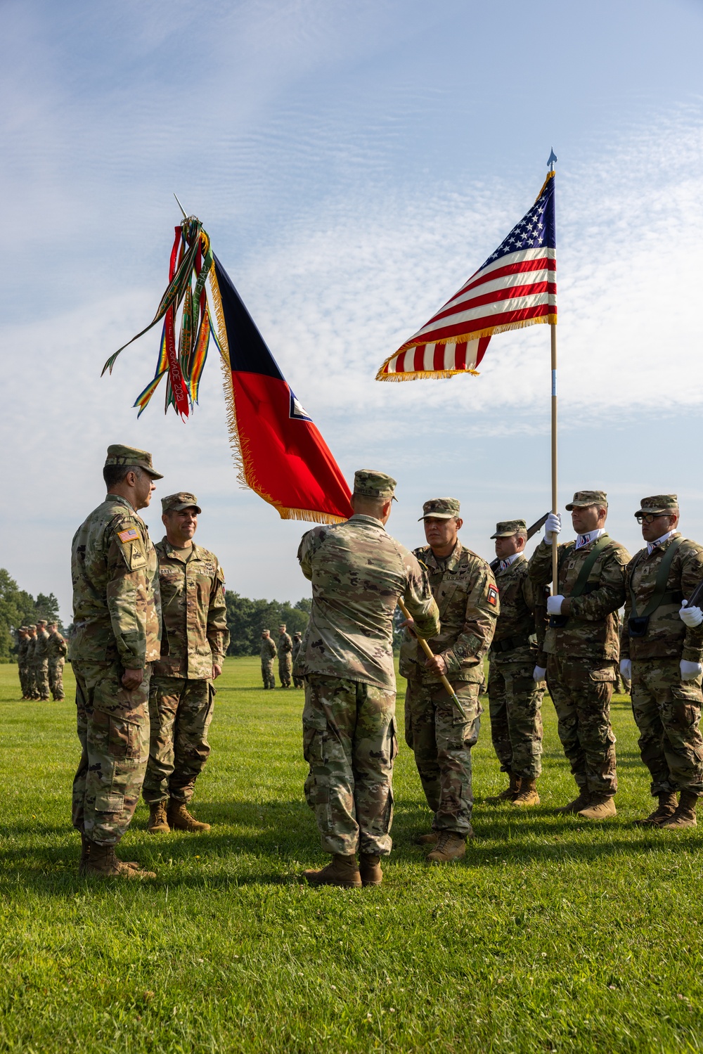 The Passing of the Colors