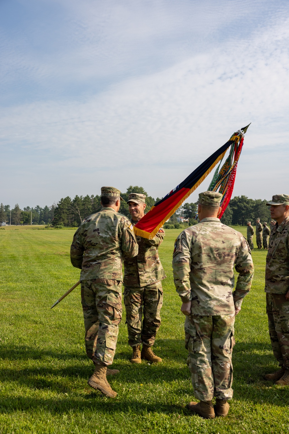 The Passing of the Colors