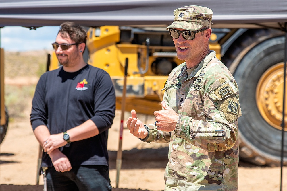 USACE-Albuquerque District joins SSCAFCA for ground-breaking on Upper Venada Arroyo Improvements Project