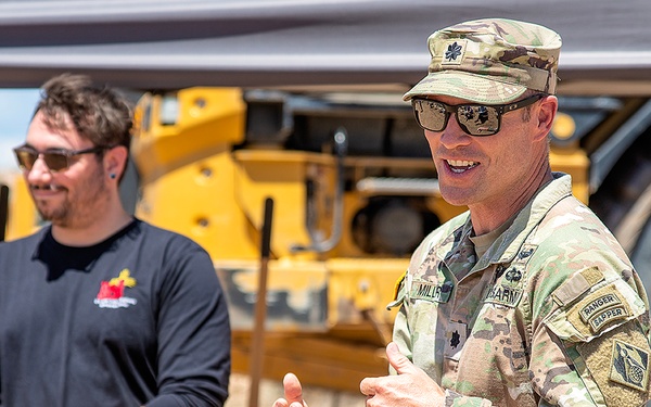 USACE-Albuquerque District joins SSCAFCA for ground-breaking on Upper Venada Arroyo Improvements Project