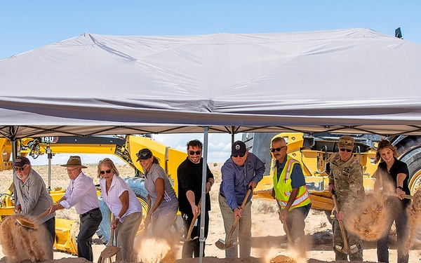USACE-Albuquerque District joins SSCAFCA for ground-breaking on Upper Venada Arroyo Improvements Project