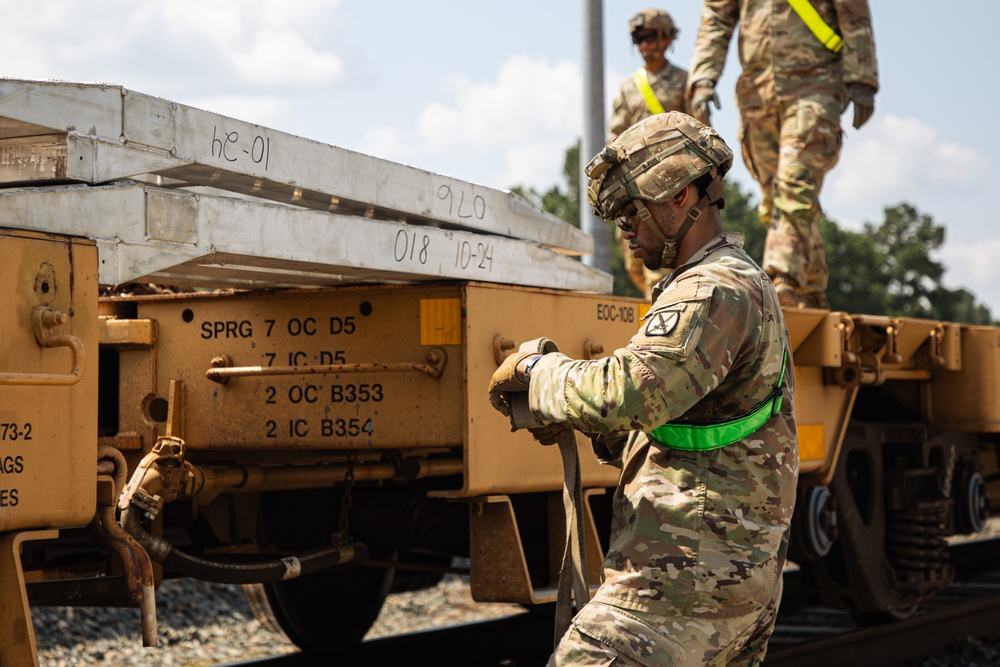 Warrior Brigade Conducts Railroad Operations