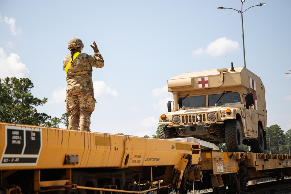 Warrior Brigade Conducts Railroad Operations