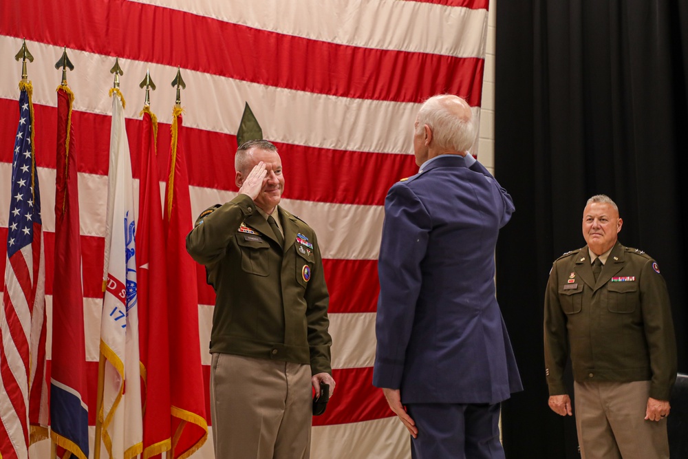 Tennessee National Guard Joint Force Headquarters hosts the promotion of Col. Mark Tyndall