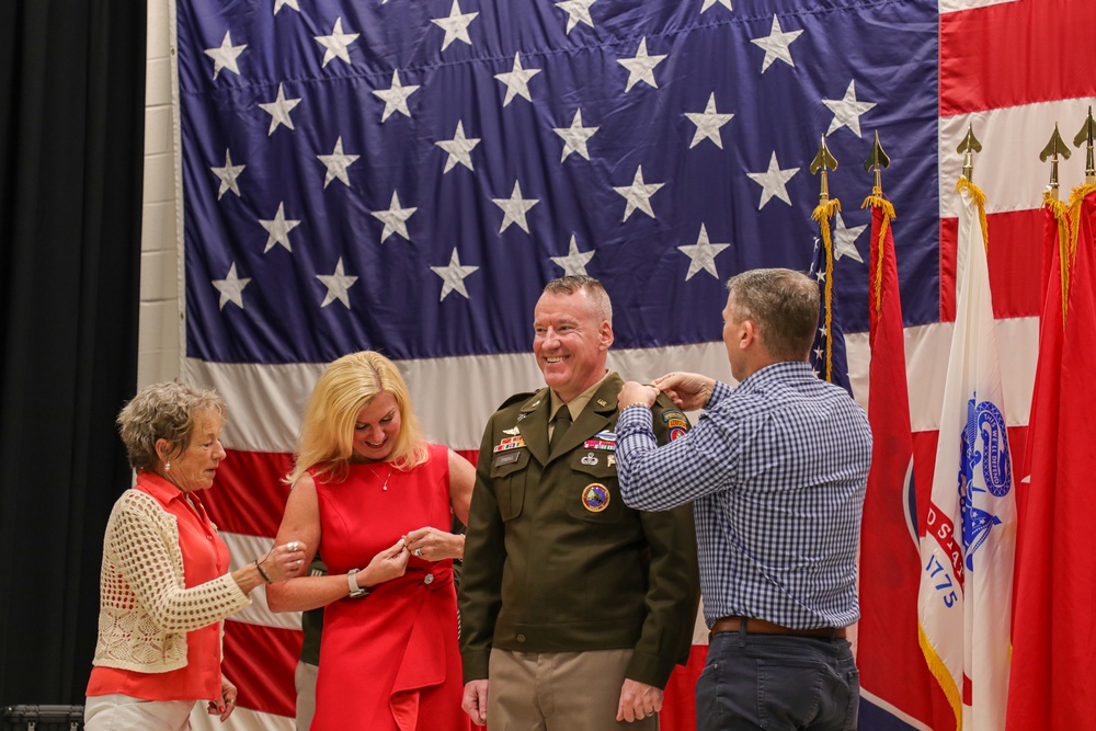 Tennessee National Guard Joint Force Headquarters hosts the promotion of Col. Mark Tyndall
