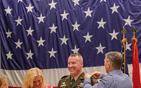 Tennessee National Guard Joint Force Headquarters hosts the promotion of Col. Mark Tyndall
