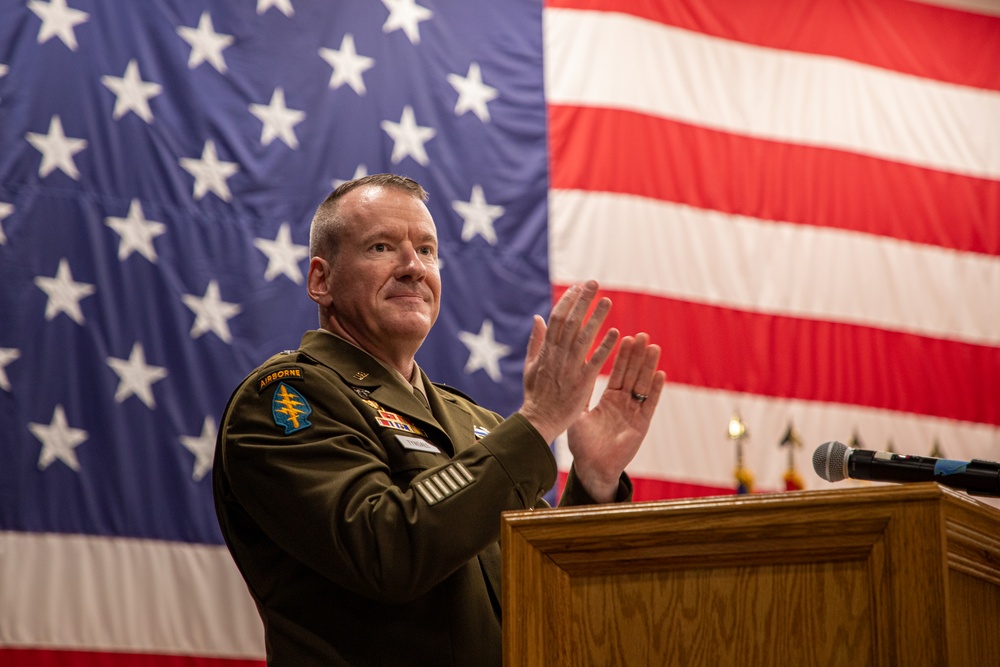 Tennessee National Guard Joint Force Headquarters hosts the promotion of Col. Mark Tyndall