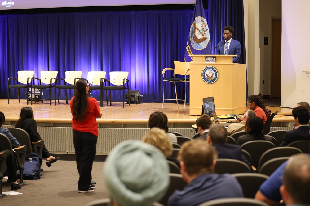 NSWC Carderock Division's SEAP Summer Interns Wrap Up Program with Final Presentations