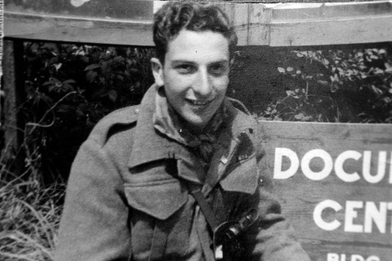 Retired U.S. Army Col. Frank Cohn's 100th birthday celebration