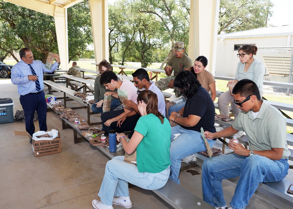 NREIP, ORISE interns visit Camp Bullis