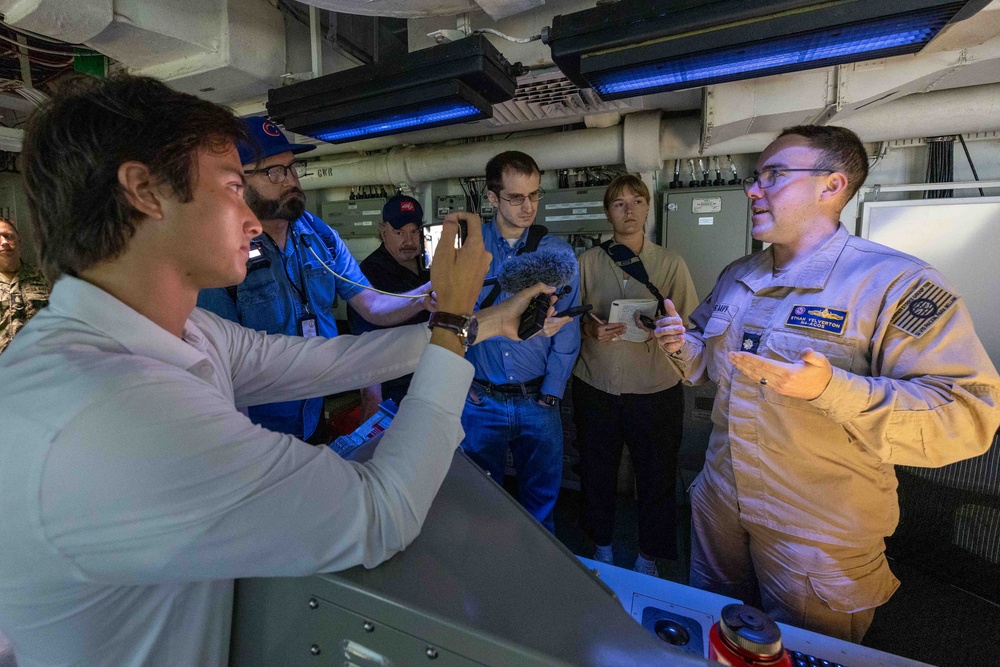 Daily Operations Aboard USS George H.W. Bush (CVN 77)
