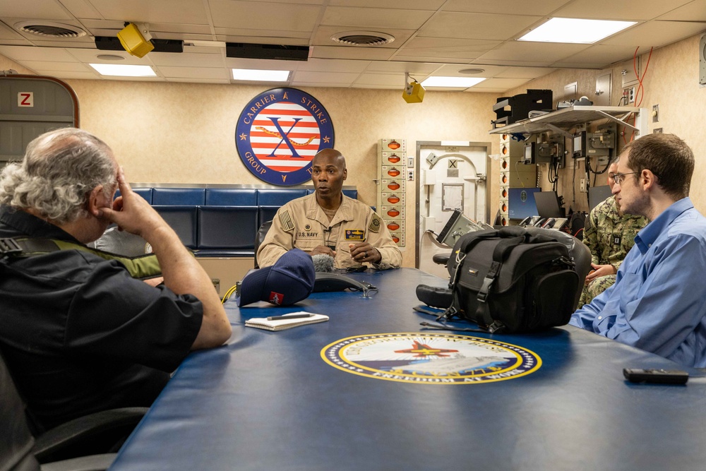 Daily Operations Aboard USS George H.W. Bush (CVN 77)