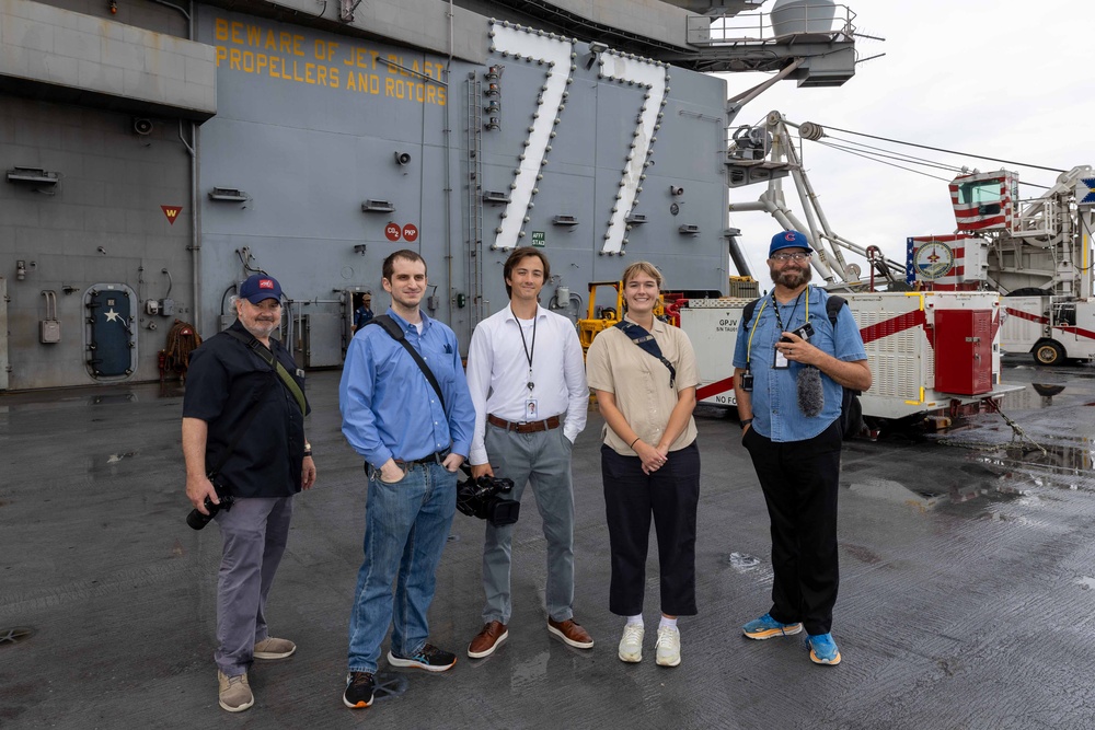 Daily Operations Aboard USS George H.W. Bush (CVN 77)