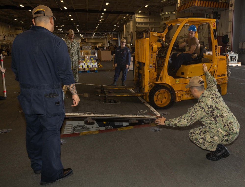 Daily Operations Aboard USS George H.W. Bush (CVN 77)