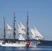U.S. Coast Guard Cutter Eagle departs Seattle