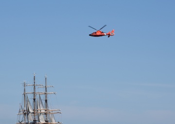 U.S. Coast Guard Cutter Eagle departs Seattle