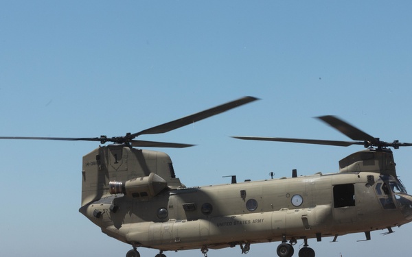 2nd General Support Aviation Battalion conducts aerial resupply