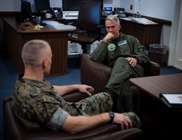 Task Force 61/2 visits the USS Mount Whitney
