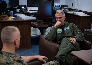 Task Force 61/2 visits the USS Mount Whitney
