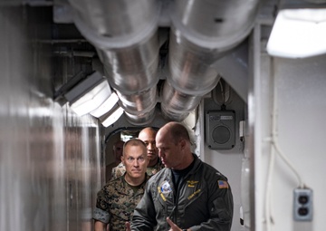 Task Force 61/2 visits USS Mount Whitney