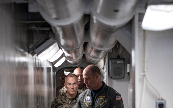 Task Force 61/2 visits USS Mount Whitney