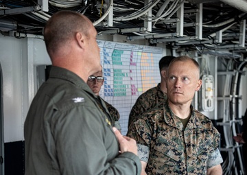 Task Force 61/2 visits USS Mount Whitney