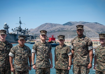 Task Force 61/2 visits USS Mount Whitney