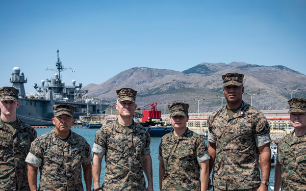 Task Force 61/2 visits USS Mount Whitney