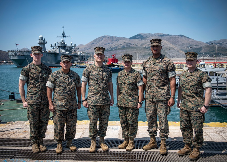 Task Force 61/2 visits USS Mount Whitney